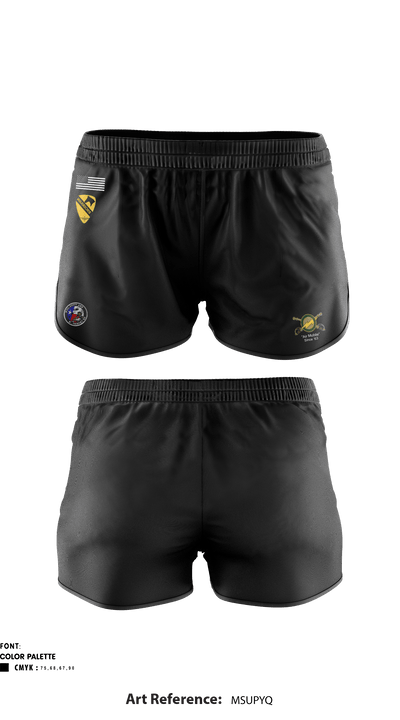 D CO, 3-227TH AHB, 1ACB, 1CD 23142996 Ranger Panties - 1
