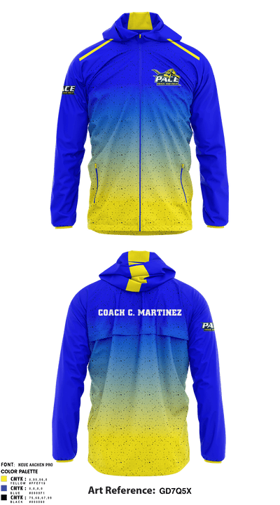 Pace Girls Track & Field 89547709 Windbreaker - 4