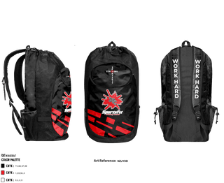 Gear Bag, SportsFit Training Center, Business, Teamtime, Team time, sublimation, custom sports apparel, team uniforms, spirit wear, spiritwear, sports uniforms, custom shirts, team store, custom team store, fundraiser sports, apparel fundraiser