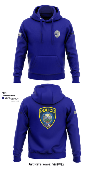 Hoodie, , Police, Teamtime, Team time, sublimation, custom sports apparel, team uniforms, spirit wear, spiritwear, sports uniforms, custom shirts, team store, custom team store, fundraiser sports, apparel fundraiser