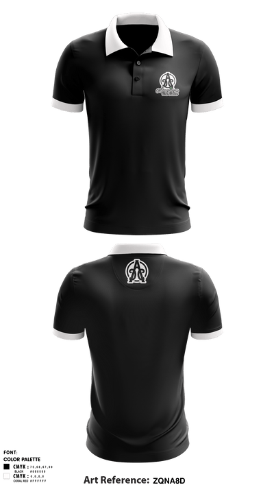 American Cola Culture 28641954 Short Sleeve Performance Polo - 1