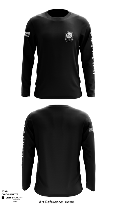 Nightmare 66114811 Long Sleeve Performance Shirt - 2