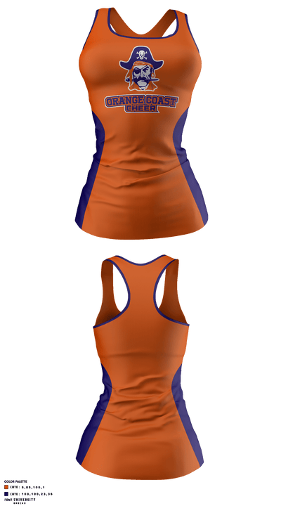 Orange Coast College Cheer 35245430 Tank Top - 1