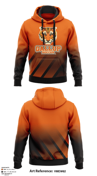 Hoodie, Gallup High School Soccer, Men's Soccer, Teamtime, Team time, sublimation, custom sports apparel, team uniforms, spirit wear, spiritwear, sports uniforms, custom shirts, team store, custom team store, fundraiser sports, apparel fundraiser