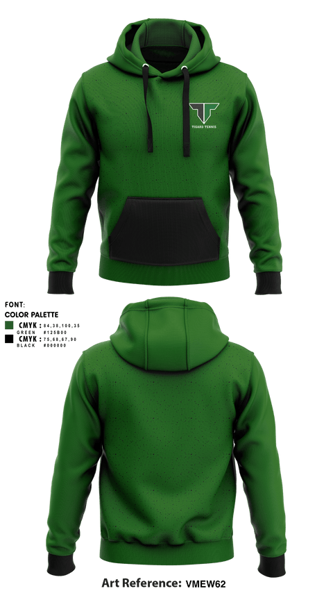 Hoodie, Tigard High School Tennis, Tennis, Teamtime, Team time, sublimation, custom sports apparel, team uniforms, spirit wear, spiritwear, sports uniforms, custom shirts, team store, custom team store, fundraiser sports, apparel fundraiser