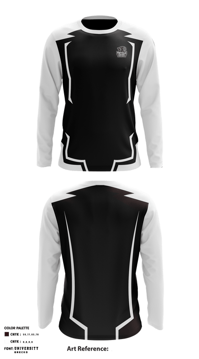 Portville Central High School Football 13304766 Long Sleeve Performance Shirt - 1
