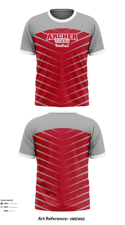 Archer Athletic Association 85302557 Short Sleeve Performance Shirt - 9