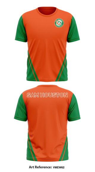 Sam Houston 44079905 Short Sleeve Performance Shirt - 1