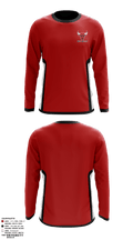 North Texas Bulls Basketball 827750 Long Sleeve Performance Shirt - 3