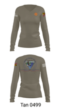 Logistics Readiness Center 40475494 Women's Long Sleeve V-neck Shirt - 41