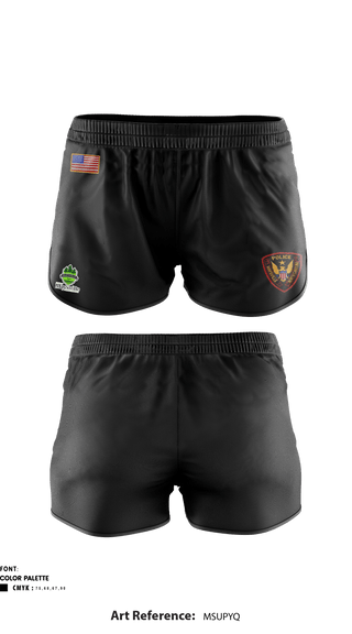 Ranger Panties, , Police, Teamtime, Team time, sublimation, custom sports apparel, team uniforms, spirit wear, spiritwear, sports uniforms, custom shirts, team store, custom team store, fundraiser sports, apparel fundraiser