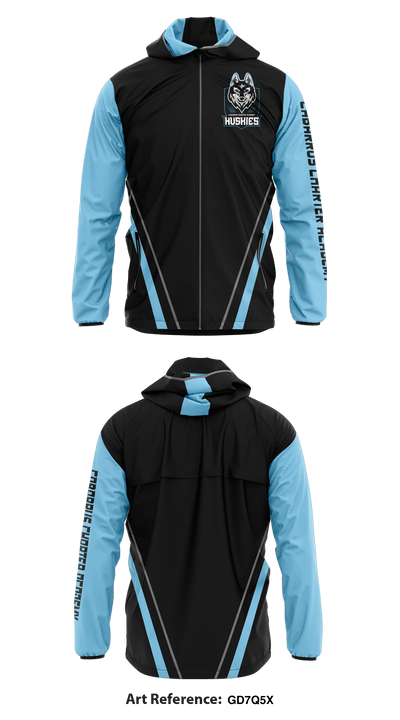 Cabarrus Charter Academy 91554258 Windbreaker - 1