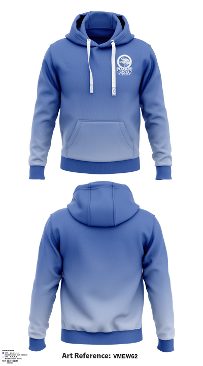 Pleasant Grove High School Tennis 91840156 Hoodie - 1