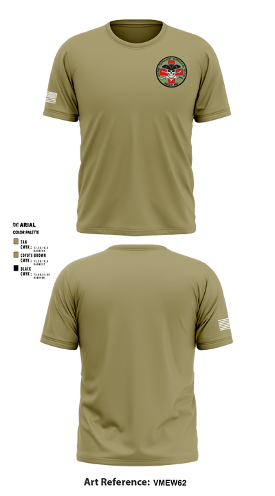 402nd Forward Surgical Team 1621441 Short Sleeve Performance Shirt - 4