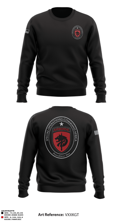 SOCAF 57961693 Crew Neck Sweatshirt - 1