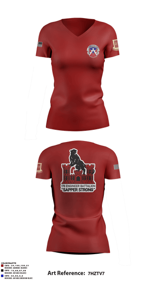 Women's Short Sleeve Vneck Shirt, , Army, Teamtime, Team time, sublimation, custom sports apparel, team uniforms, spirit wear, spiritwear, sports uniforms, custom shirts, team store, custom team store, fundraiser sports, apparel fundraiser