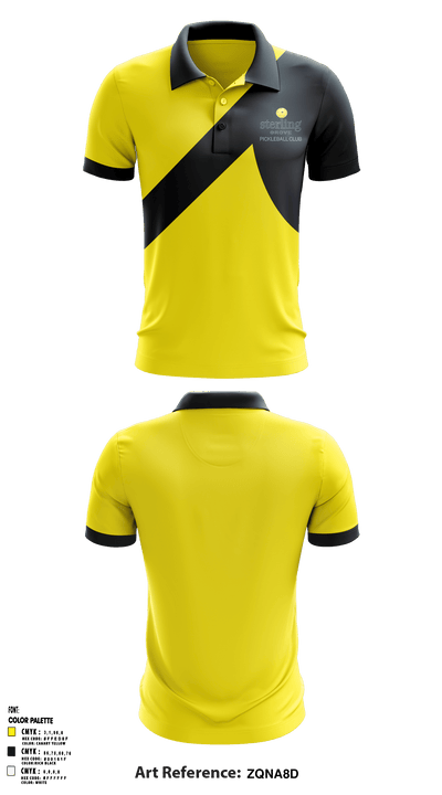 Sterling Grove Pickleball Club 25587481 Short Sleeve Performance Polo - 1