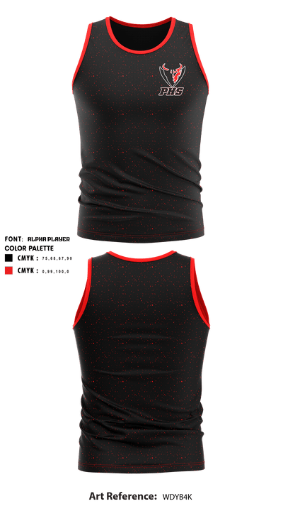 Pomona High School Cross Country 72810301 Cross Country Singlet - 1