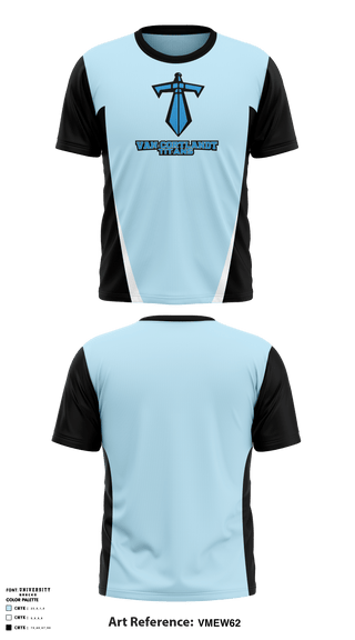 Short Sleeve Performance Shirt, Van Cortlandt Titans, Football, Teamtime, Team time, sublimation, custom sports apparel, team uniforms, spirit wear, spiritwear, sports uniforms, custom shirts, team store, custom team store, fundraiser sports, apparel fundraiser