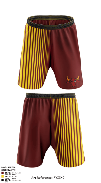 Ethan High School Volleyball 40476627 Athletic Shorts With Pockets - 2