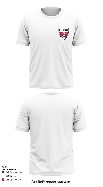BUSA 13833283 Short Sleeve Performance Shirt - 3