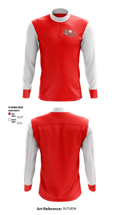 B Buzz Baseball League 70409945 Quarter Zip Jacket - 2