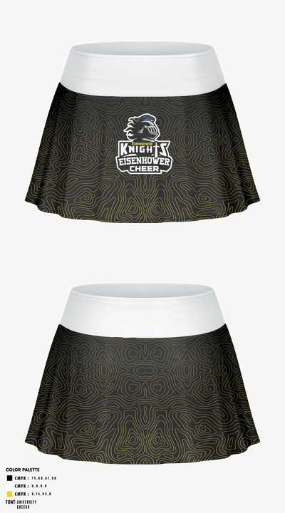 Eisenhower Middle School Cheer 43051739 Skort - 1