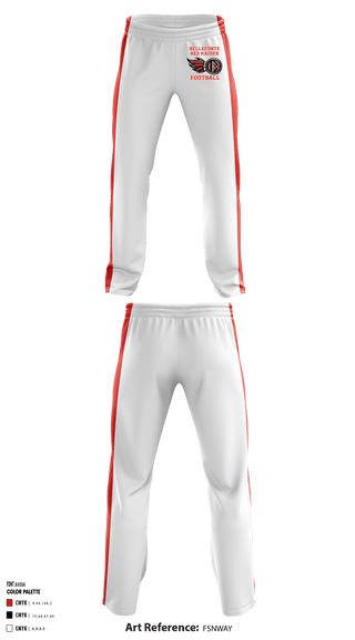 Sweatpants, Bellefonte Youth Football And Cheerleading, Football, Teamtime, Team time, sublimation, custom sports apparel, team uniforms, spirit wear, spiritwear, sports uniforms, custom shirts, team store, custom team store, fundraiser sports, apparel fundraiser