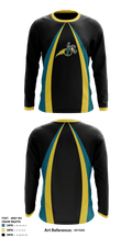 NE Thunder Football 21044517 Long Sleeve Performance Shirt - 4