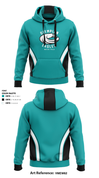 Hoodie, Olympian, Water Polo, Teamtime, Team time, sublimation, custom sports apparel, team uniforms, spirit wear, spiritwear, sports uniforms, custom shirts, team store, custom team store, fundraiser sports, apparel fundraiser