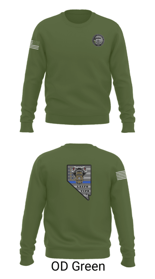 Crew Neck Sweatshirt, , Police, Teamtime, Team time, sublimation, custom sports apparel, team uniforms, spirit wear, spiritwear, sports uniforms, custom shirts, team store, custom team store, fundraiser sports, apparel fundraiser