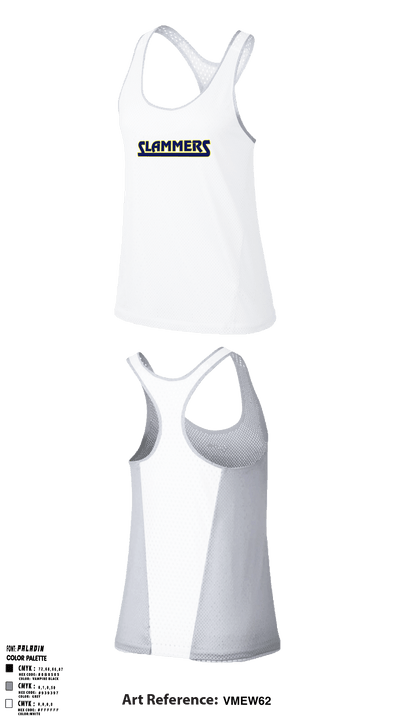 Slammers FP 62521762 Women's Track Singlet - 5