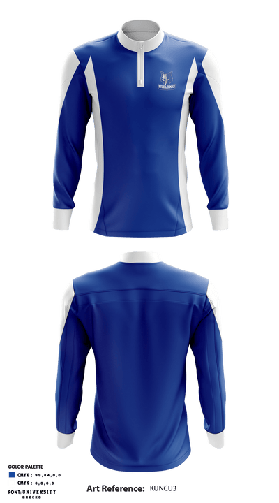 Kyle Lehman High School 23170219 Quarter Zip Jacket - 1