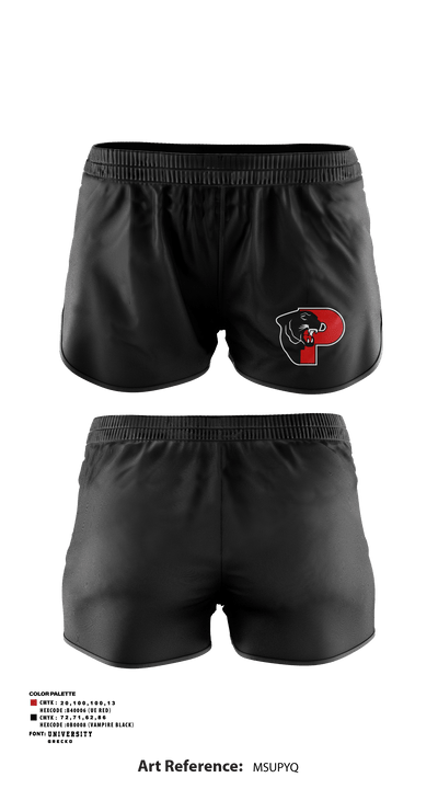 Prestonsburg High School Track 27000060 Track Shorts - 1