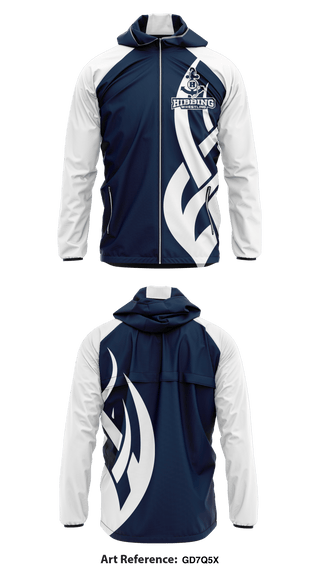 Windbreaker, Hibbing High School wrestling, Wrestling, Teamtime, Team time, sublimation, custom sports apparel, team uniforms, spirit wear, spiritwear, sports uniforms, custom shirts, team store, custom team store, fundraiser sports, apparel fundraiser
