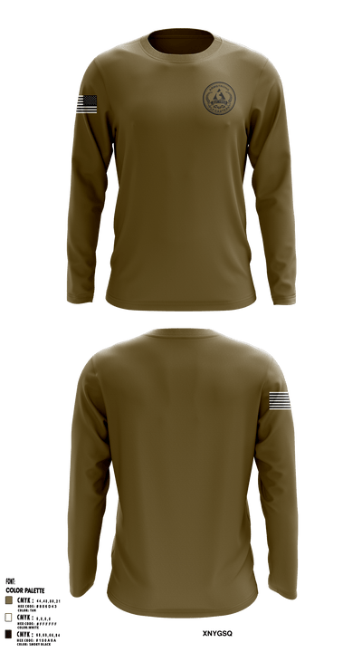 The Holler Farm 42247494 Long Sleeve Performance Shirt - 1
