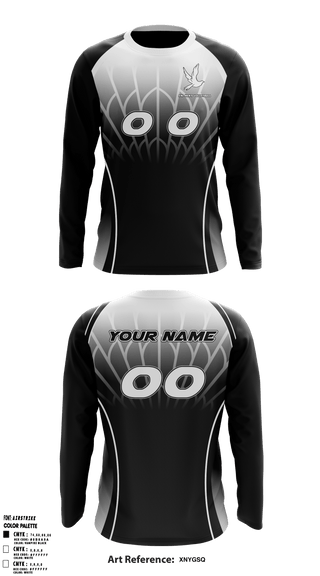 Long Sleeve Performance Shirt, EnL, Men's Volleyball, Teamtime, Team time, sublimation, custom sports apparel, team uniforms, spirit wear, spiritwear, sports uniforms, custom shirts, team store, custom team store, fundraiser sports, apparel fundraiser