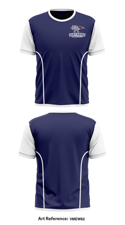 Dakota Ridge High School Basketball 42371440 Short Sleeve Performance Shirt - 1