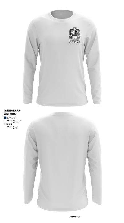 Atlantic City Track & Field 37001507 Long Sleeve Performance Shirt - 3