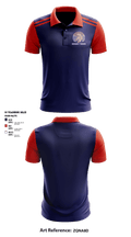 Hershey High School Tennis 13531339 Short Sleeve Performance Polo - 1
