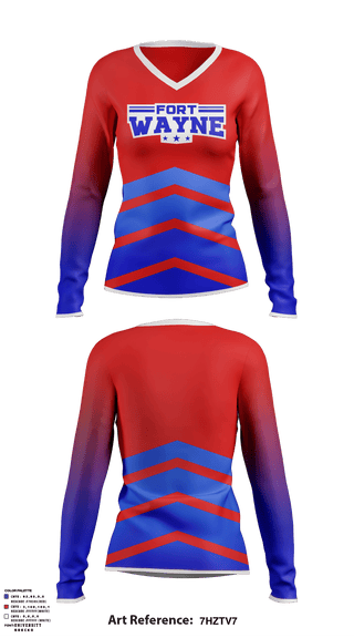 Long Sleeve Performance Shirt, Fort Wayne Volleyball Club, Women's Volleyball, Teamtime, Team time, sublimation, custom sports apparel, team uniforms, spirit wear, spiritwear, sports uniforms, custom shirts, team store, custom team store, fundraiser sports, apparel fundraiser