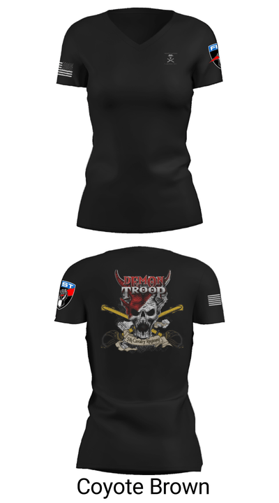 Pirate FIST 40873252 Women's Short Sleeve V-neck Shirt - 21