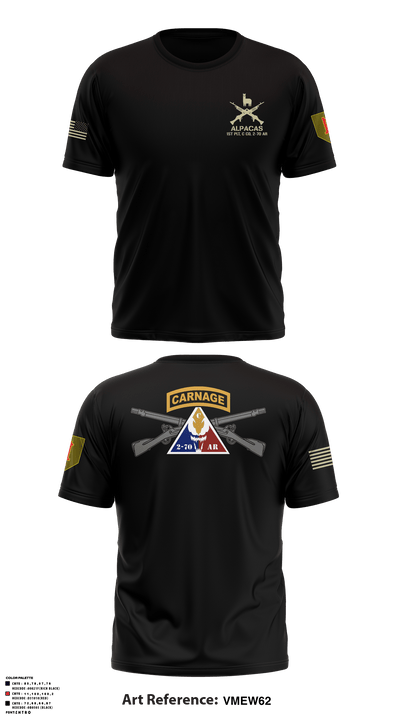 1ST PLT ALPACAS 72699724 Short Sleeve Performance Shirt - 7