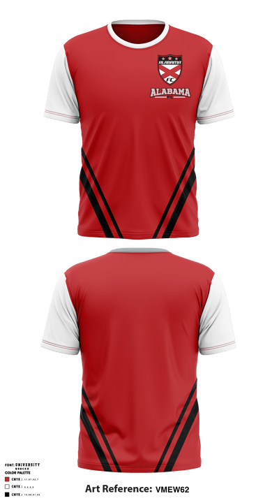 Alabama FC 6060927 Short Sleeve Performance Shirt - 1