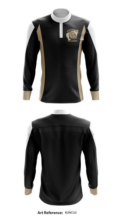 Westfield High School 35467205 Quarter Zip Jacket - 1