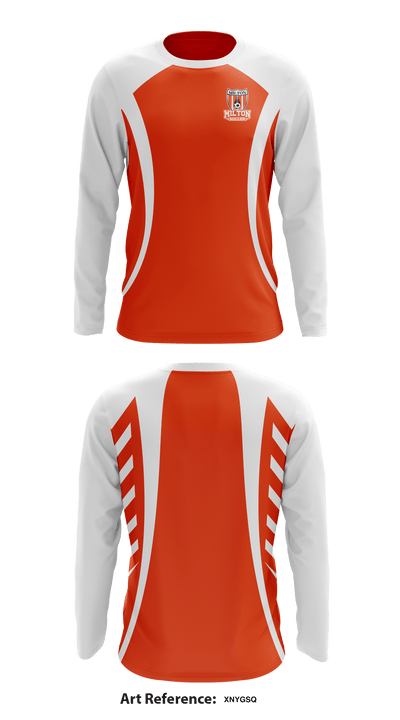 Milton Soccer 35889750 Long Sleeve Performance Shirt - 1