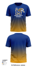 Martin County High School Football 69182417 Short Sleeve Performance Shirt - 1