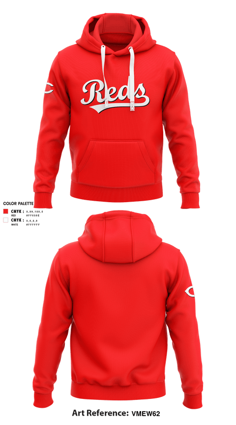 Hoodie, Chesapeake Reds, Baseball, Teamtime, Team time, sublimation, custom sports apparel, team uniforms, spirit wear, spiritwear, sports uniforms, custom shirts, team store, custom team store, fundraiser sports, apparel fundraiser
