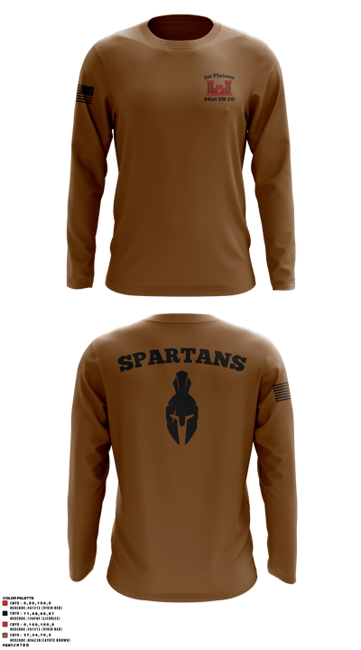 1st Platoon, 441st EN 71926407 Women's Long Sleeve V-neck Shirt - 6