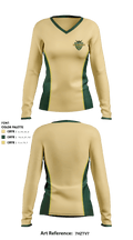 Northwest High School Track 72155128 Women's Long Sleeve V-neck Shirt - 3